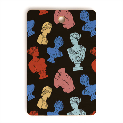 Emanuela Carratoni Classic Busts Theme Cutting Board Rectangle