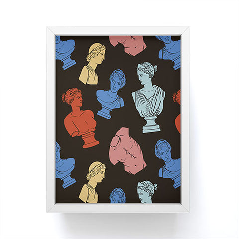 Emanuela Carratoni Classic Busts Theme Framed Mini Art Print