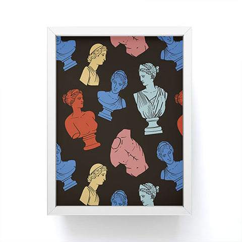 Emanuela Carratoni Classic Busts Theme Framed Mini Art Print