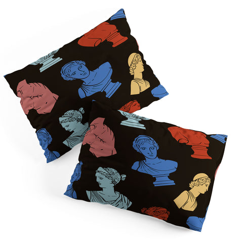 Emanuela Carratoni Classic Busts Theme Pillow Shams