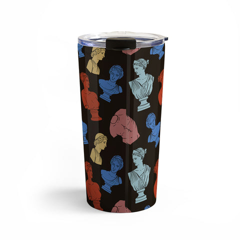 Emanuela Carratoni Classic Busts Theme Travel Mug