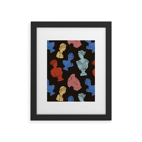 Emanuela Carratoni Classic Busts Theme Framed Art Print