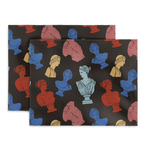Emanuela Carratoni Classic Busts Theme Placemat