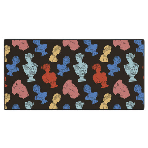 Emanuela Carratoni Classic Busts Theme Desk Mat