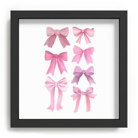 Emanuela Carratoni Coquette Bows Recessed Framing Square
