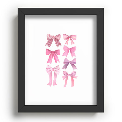 Emanuela Carratoni Coquette Bows Recessed Framing Rectangle