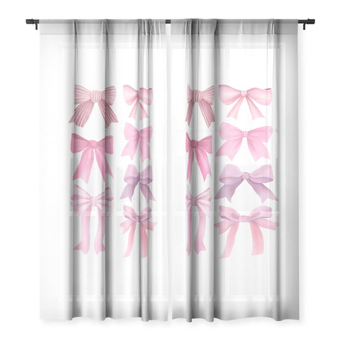 Emanuela Carratoni Coquette Bows Sheer Non Repeat