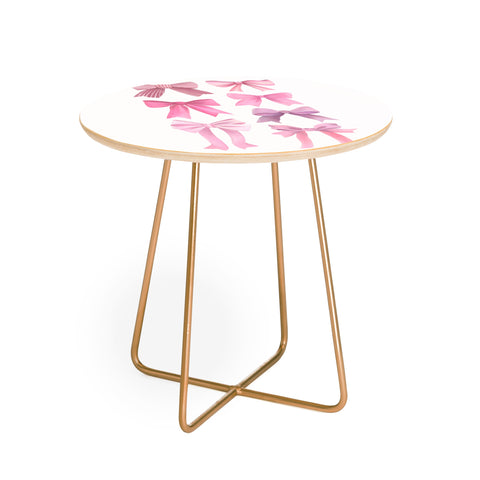 Emanuela Carratoni Coquette Bows Round Side Table