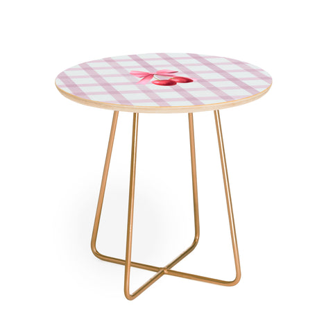 Emanuela Carratoni Coquette Cherries Round Side Table