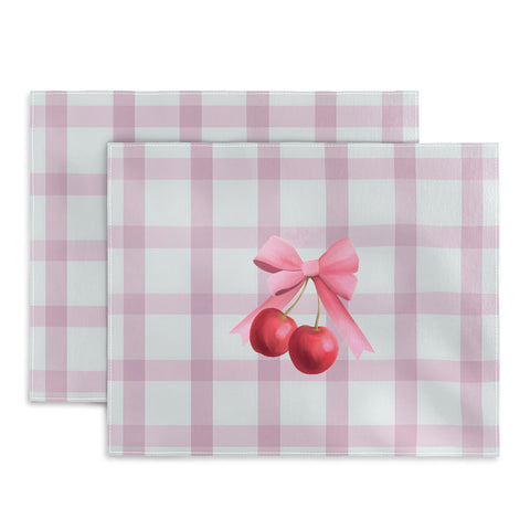Emanuela Carratoni Coquette Cherries Placemat