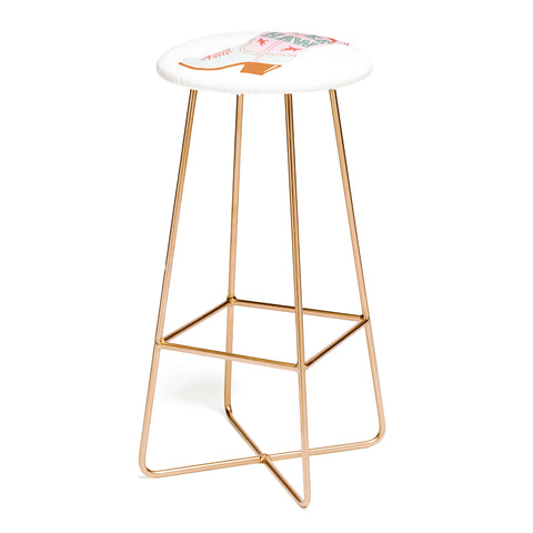 Emanuela Carratoni CowGirl Boot Bar Stool