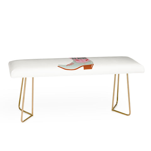 Emanuela Carratoni CowGirl Boot Bench