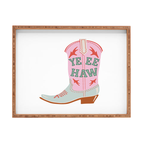 Emanuela Carratoni CowGirl Boot Rectangular Tray