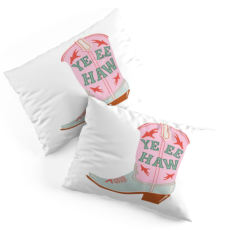 Emanuela Carratoni CowGirl Boot Pillow Shams