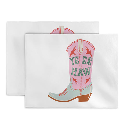 Emanuela Carratoni CowGirl Boot Placemat
