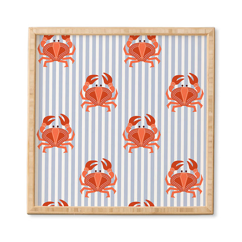 Emanuela Carratoni Crab Dance Framed Wall Art