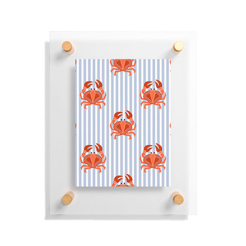 Emanuela Carratoni Crab Dance Floating Acrylic Print