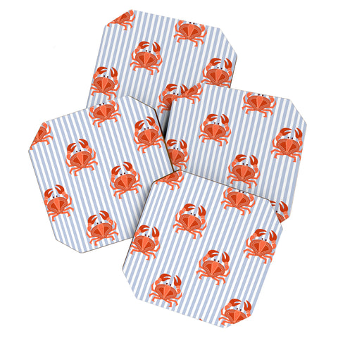 Emanuela Carratoni Crab Dance Coaster Set