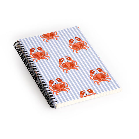 Emanuela Carratoni Crab Dance Spiral Notebook