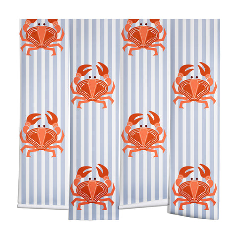 Emanuela Carratoni Crab Dance Wall Mural