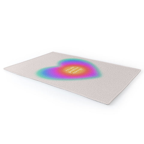 Emanuela Carratoni Create Positive Energy Area Rug