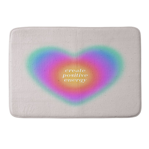 Emanuela Carratoni Create Positive Energy Memory Foam Bath Mat