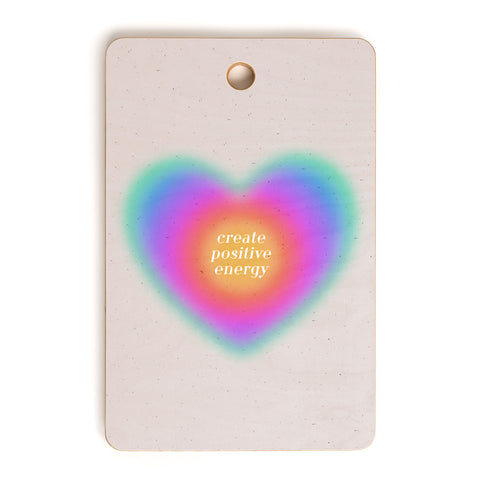 Emanuela Carratoni Create Positive Energy Cutting Board Rectangle