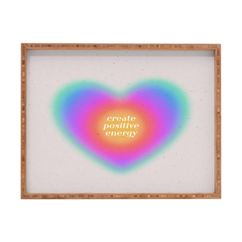 Emanuela Carratoni Create Positive Energy Rectangular Tray