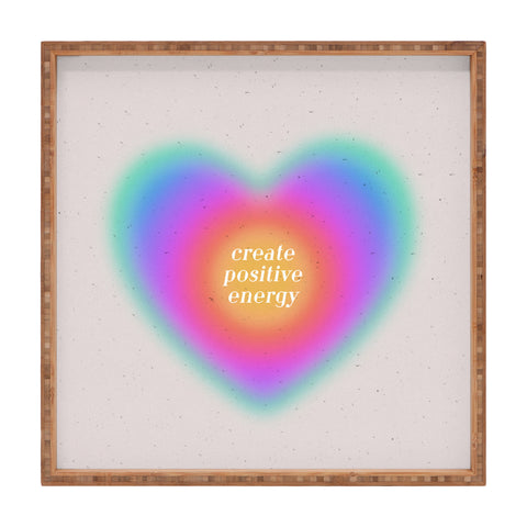 Emanuela Carratoni Create Positive Energy Square Tray