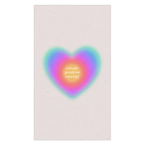 Emanuela Carratoni Create Positive Energy Tablecloth