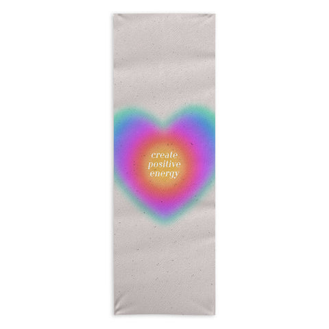 Emanuela Carratoni Create Positive Energy Yoga Towel
