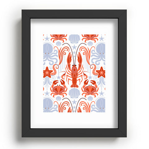Emanuela Carratoni Crustacean Symphony Recessed Framing Rectangle