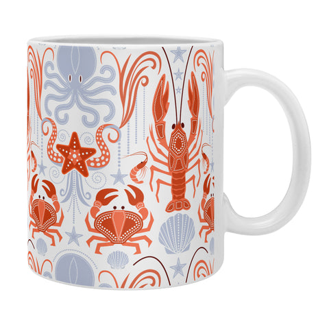 Emanuela Carratoni Crustacean Symphony Coffee Mug