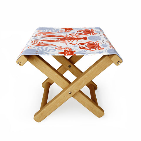 Emanuela Carratoni Crustacean Symphony Folding Stool