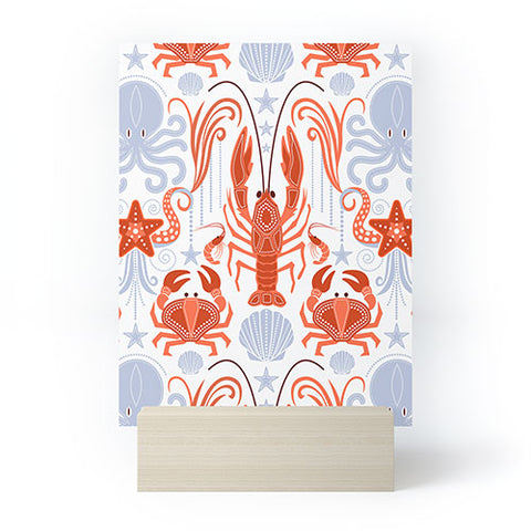 Emanuela Carratoni Crustacean Symphony Mini Art Print