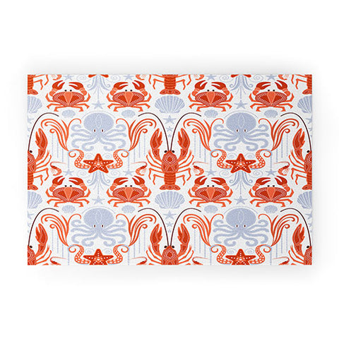 Emanuela Carratoni Crustacean Symphony Welcome Mat