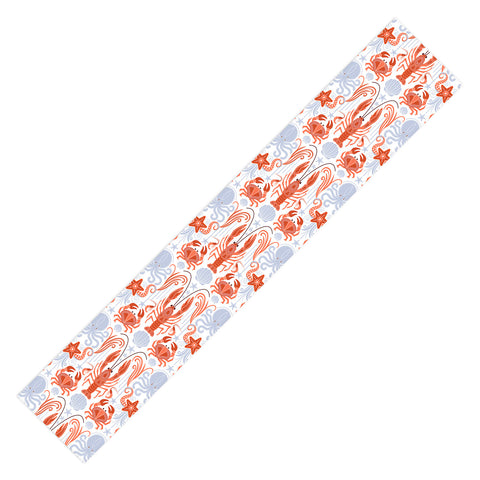 Emanuela Carratoni Crustacean Symphony Table Runner