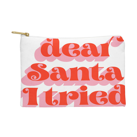 Emanuela Carratoni Dear Santa I tried Pouch