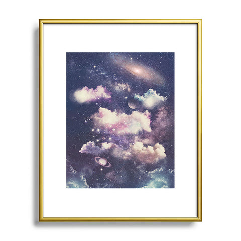 Emanuela Carratoni Deep Space Theme Metal Framed Art Print