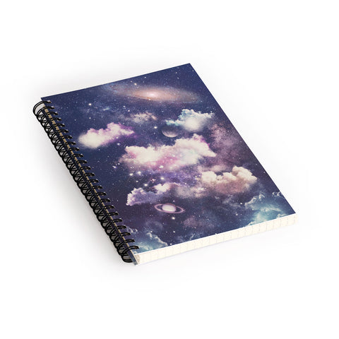 Emanuela Carratoni Deep Space Theme Spiral Notebook