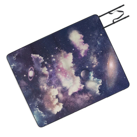 Emanuela Carratoni Deep Space Theme Picnic Blanket