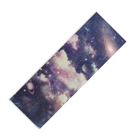 Emanuela Carratoni Deep Space Theme Yoga Mat