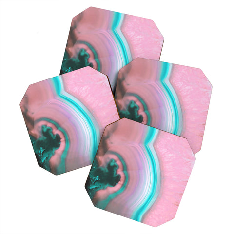 Emanuela Carratoni Delicate Agate Coaster Set