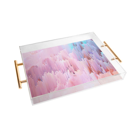 Emanuela Carratoni Delicate Glitches Acrylic Tray