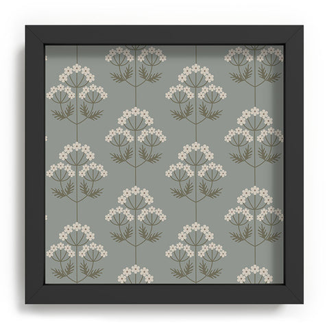 Emanuela Carratoni Delicate Little Flowers Recessed Framing Square