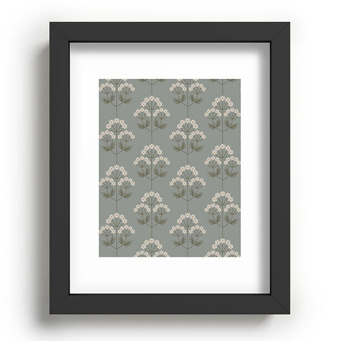 Emanuela Carratoni Delicate Little Flowers Recessed Framing Rectangle