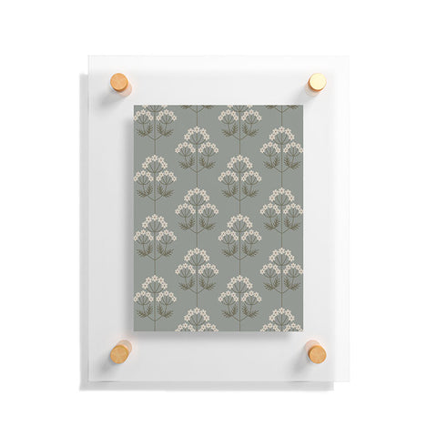 Emanuela Carratoni Delicate Little Flowers Floating Acrylic Print