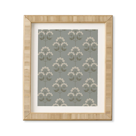 Emanuela Carratoni Delicate Little Flowers Framed Wall Art