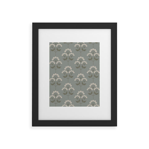 Emanuela Carratoni Delicate Little Flowers Framed Art Print