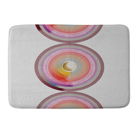 Emanuela Carratoni Desert Rainbow I Memory Foam Bath Mat